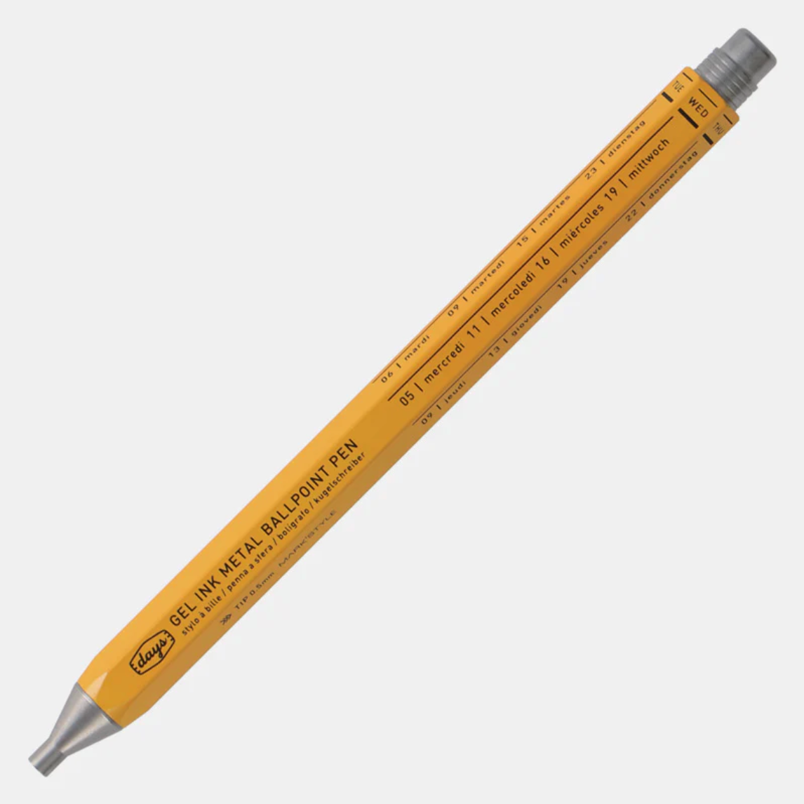Bolígrafo metálico de gel 0,5mm - Mark's