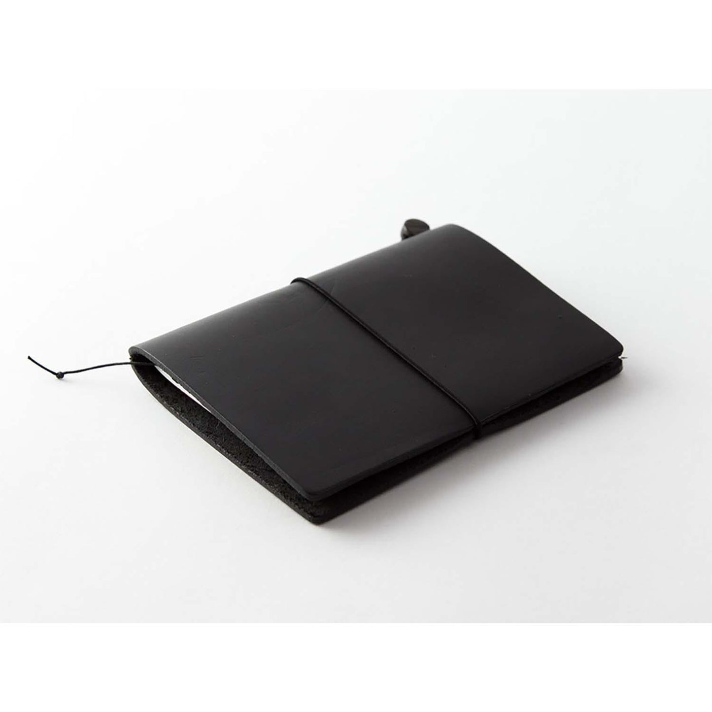 Cuaderno Traveler’s Notebook de cuero - Pasaporte negro - Traveler's