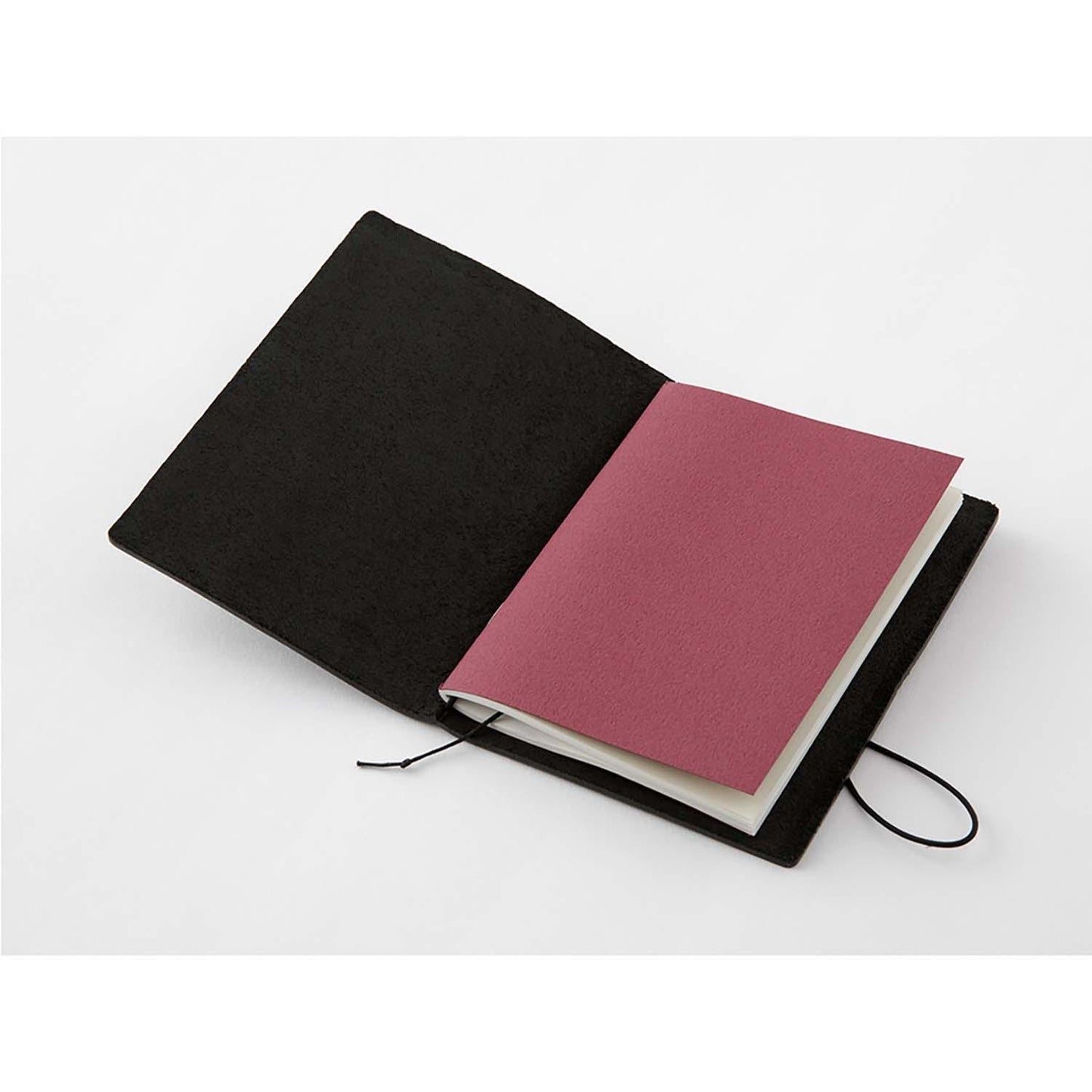 Cuaderno Traveler’s Notebook de cuero - Pasaporte negro - Traveler's