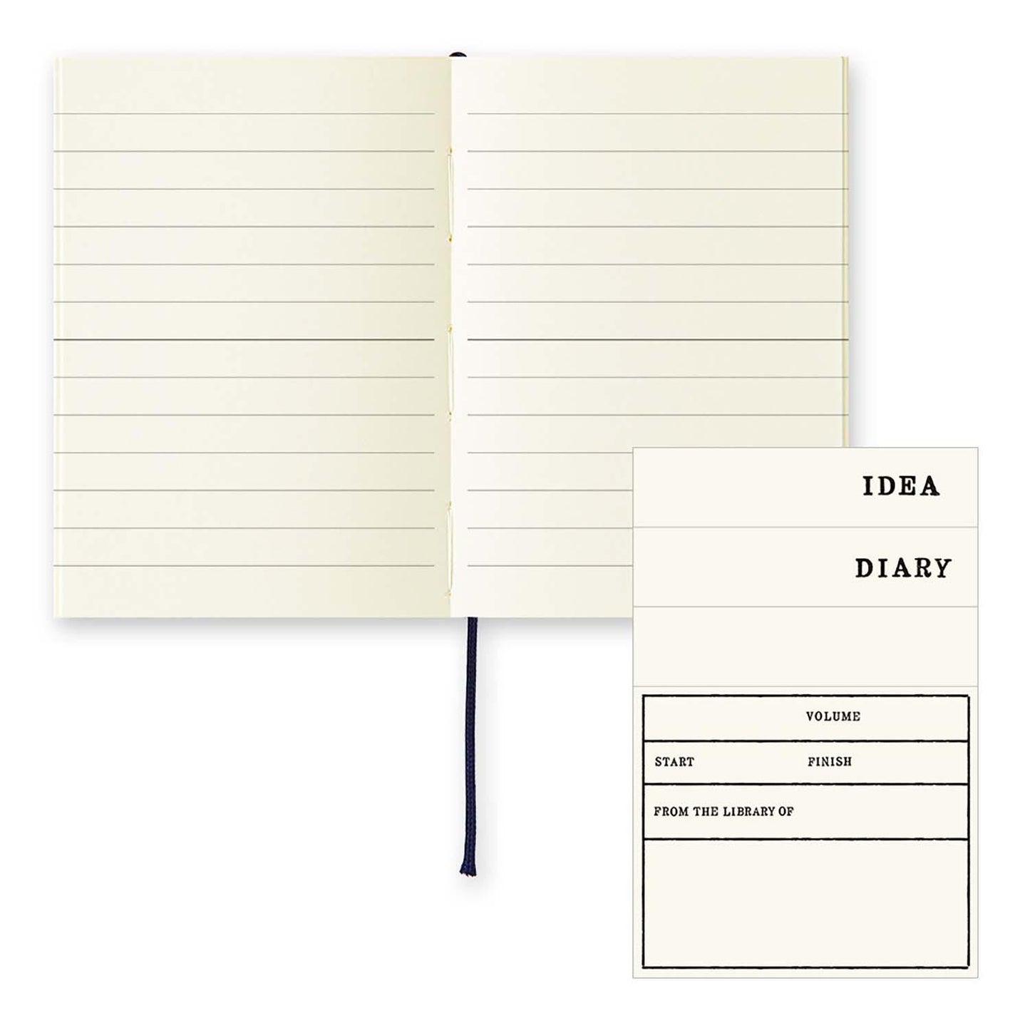 Cuaderno - Rayas (A7) - Midori MD