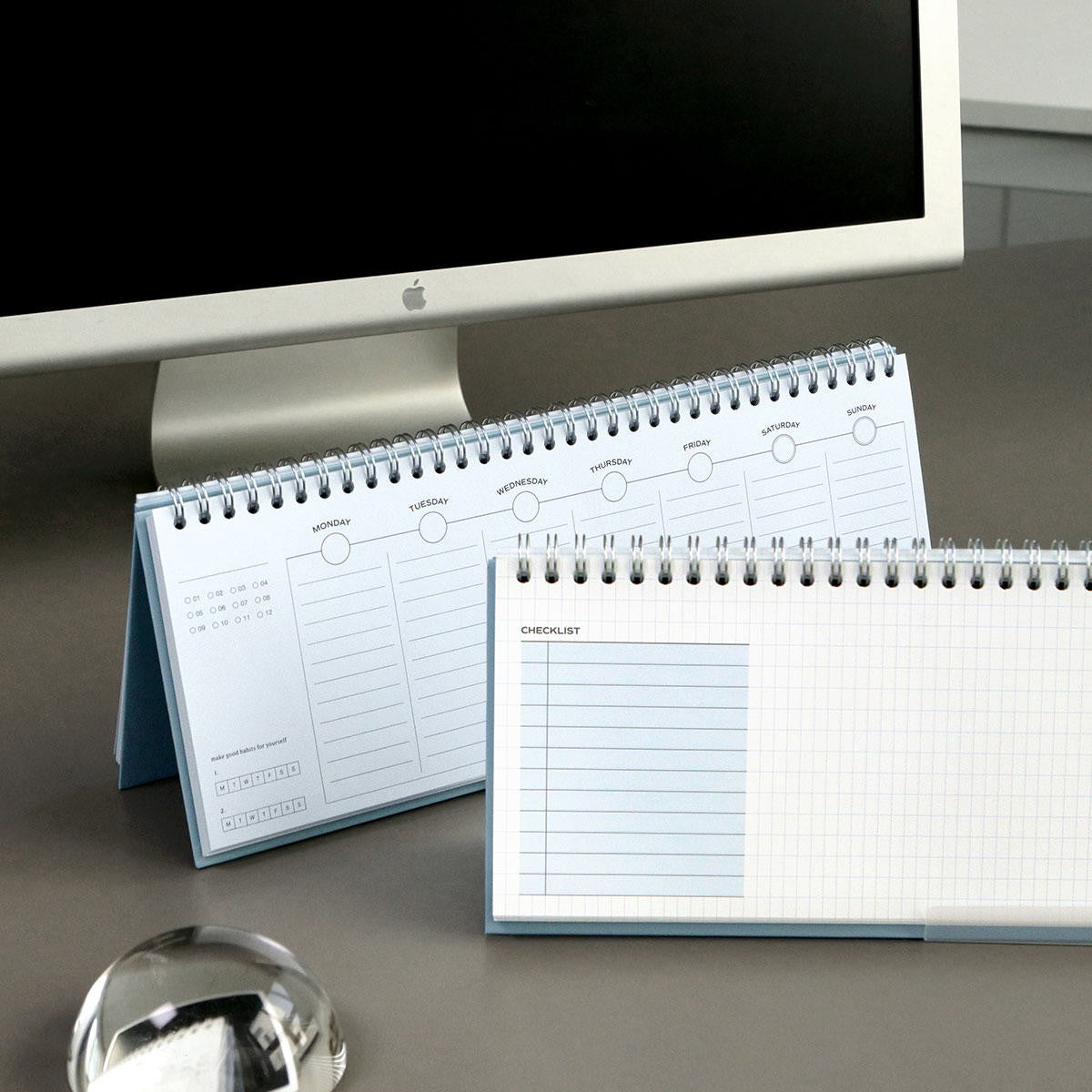 Planner semanal sin fechas - Iconic