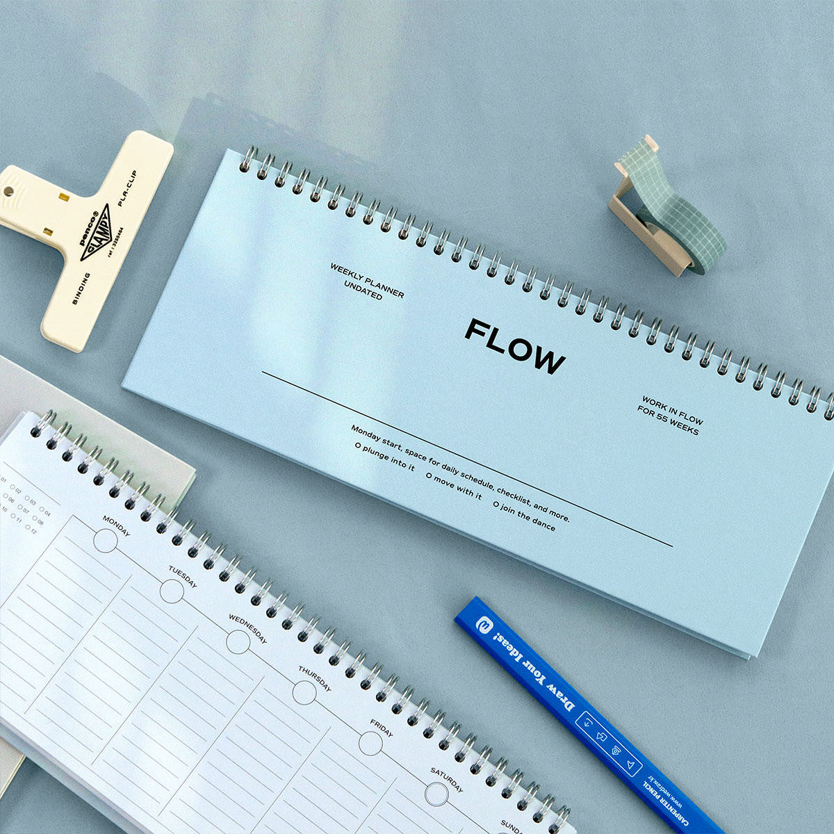 Planner semanal sin fechas - Iconic