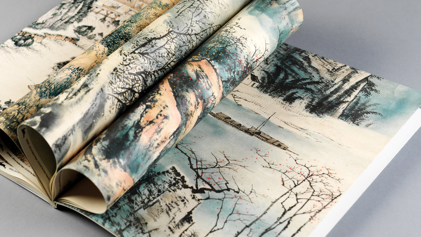 Papel estampado multipropósito - Arte chino - Pepin