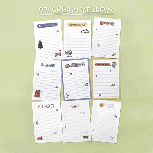 Iconic - Bloc de Notas Doodle Cream Yellow