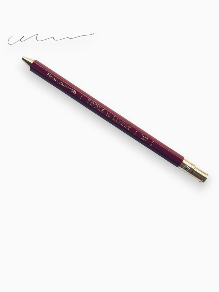 Wooden Ballpoint Pen - TOOLS to LIVEBY