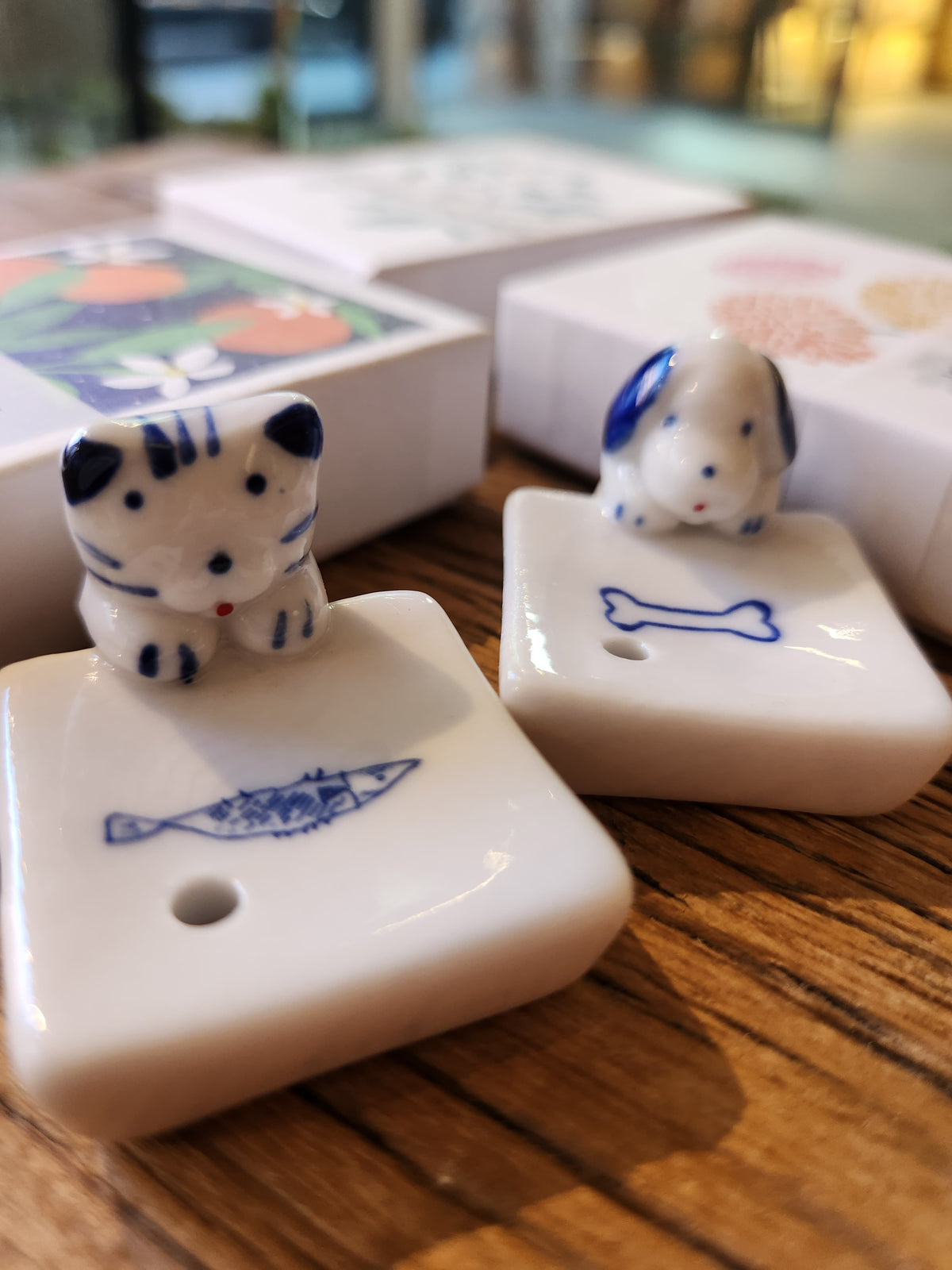 Soporte para incienso -animales-