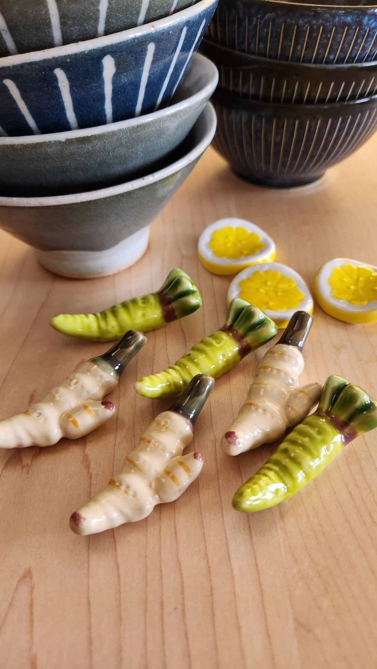Soporte de palillos - Verduras -