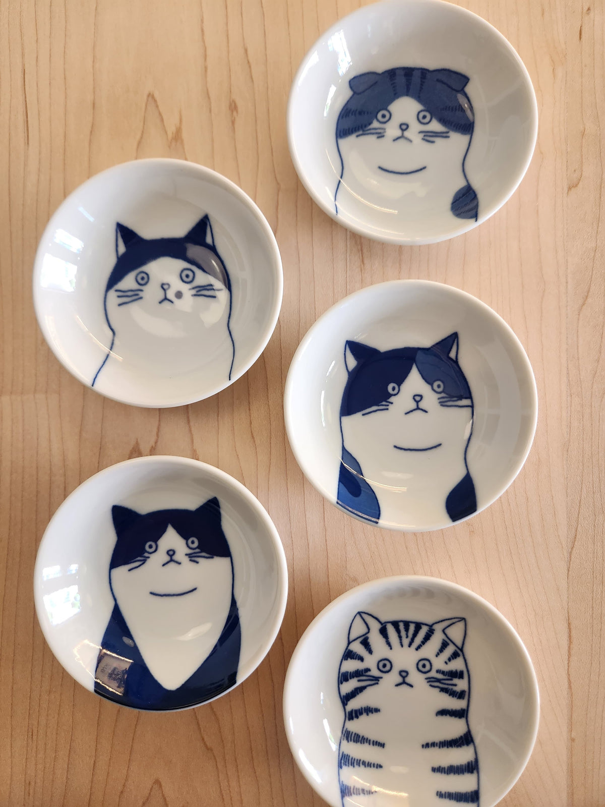Los platitos de los gatos