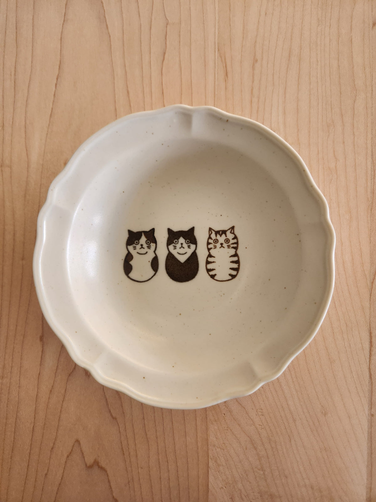 Cuenco -Tres Gatos-