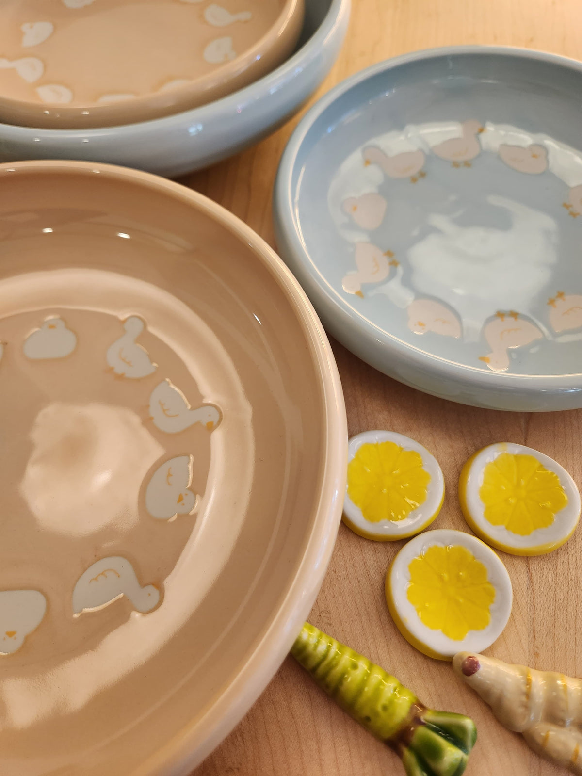 Plato de los patos (grande 21cm)