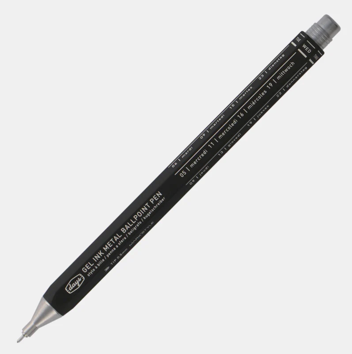 Bolígrafo metálico de gel 0,5mm - Mark's