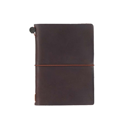 Cuaderno Traveler’s Notebook de cuero - Pasaporte marrón - Traveler's