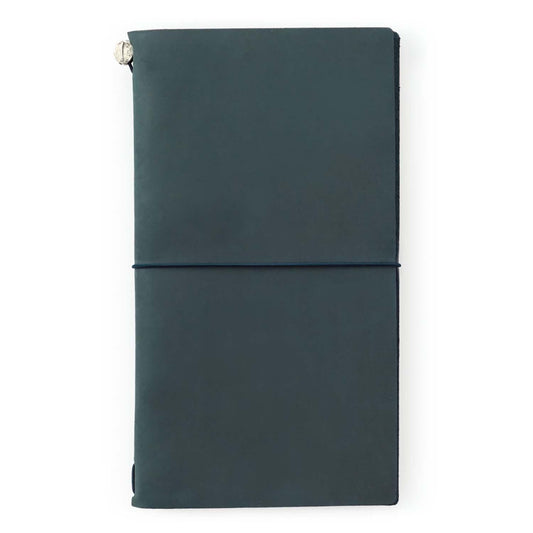 Cuaderno Traveler’s Notebook de cuero - Regular azul - Traveler's