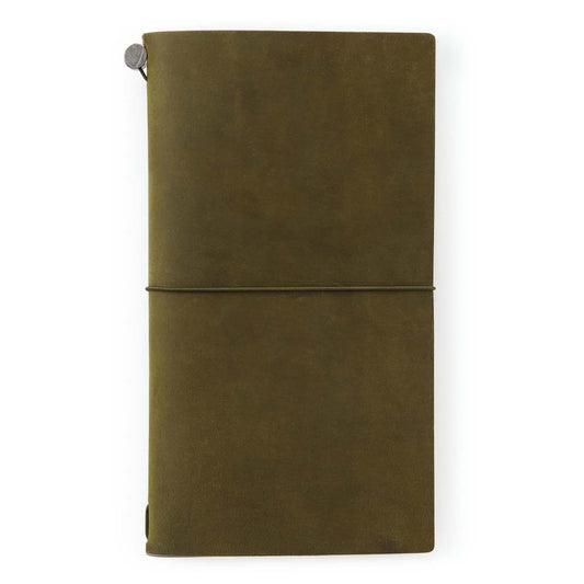 Cuaderno Traveler’s Notebook de cuero - Regular oliva - Traveler's