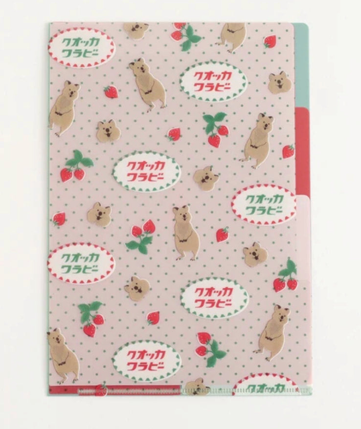 Archivador de plástico tamaño A5