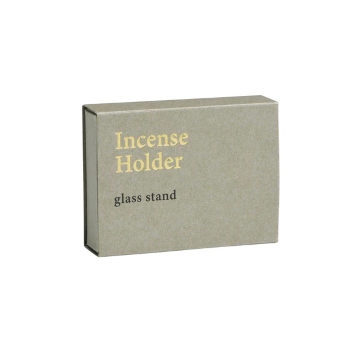 Incensario Cuadrado de vidrio