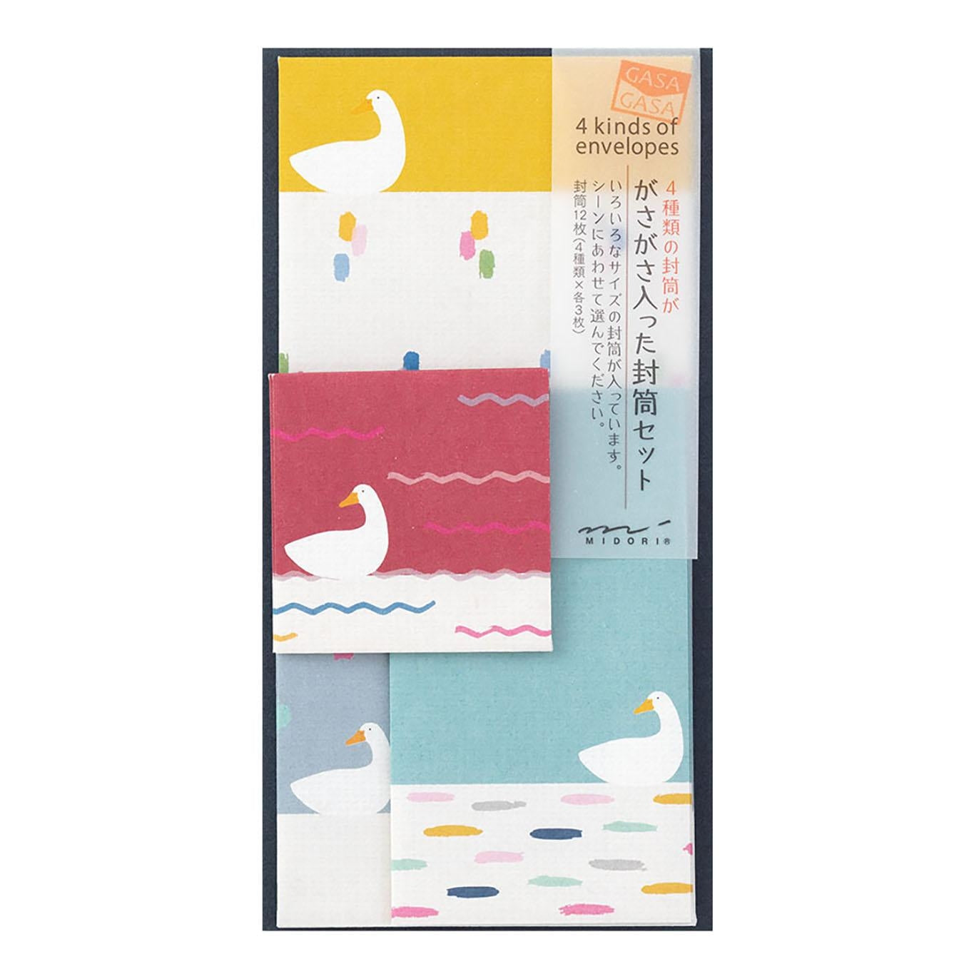 Paquete de sobres – Patos - Midori MD