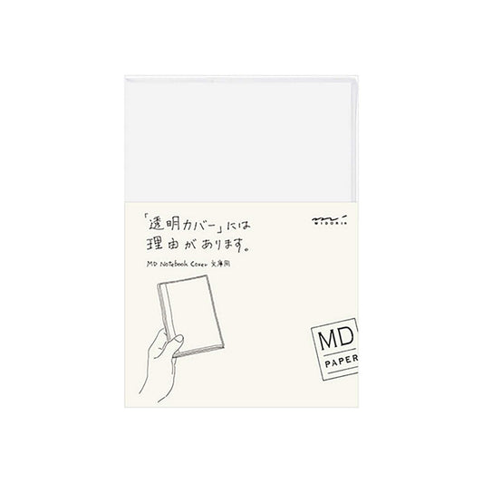 Funda protectora para cuaderno A6 - plástico - Midori MD