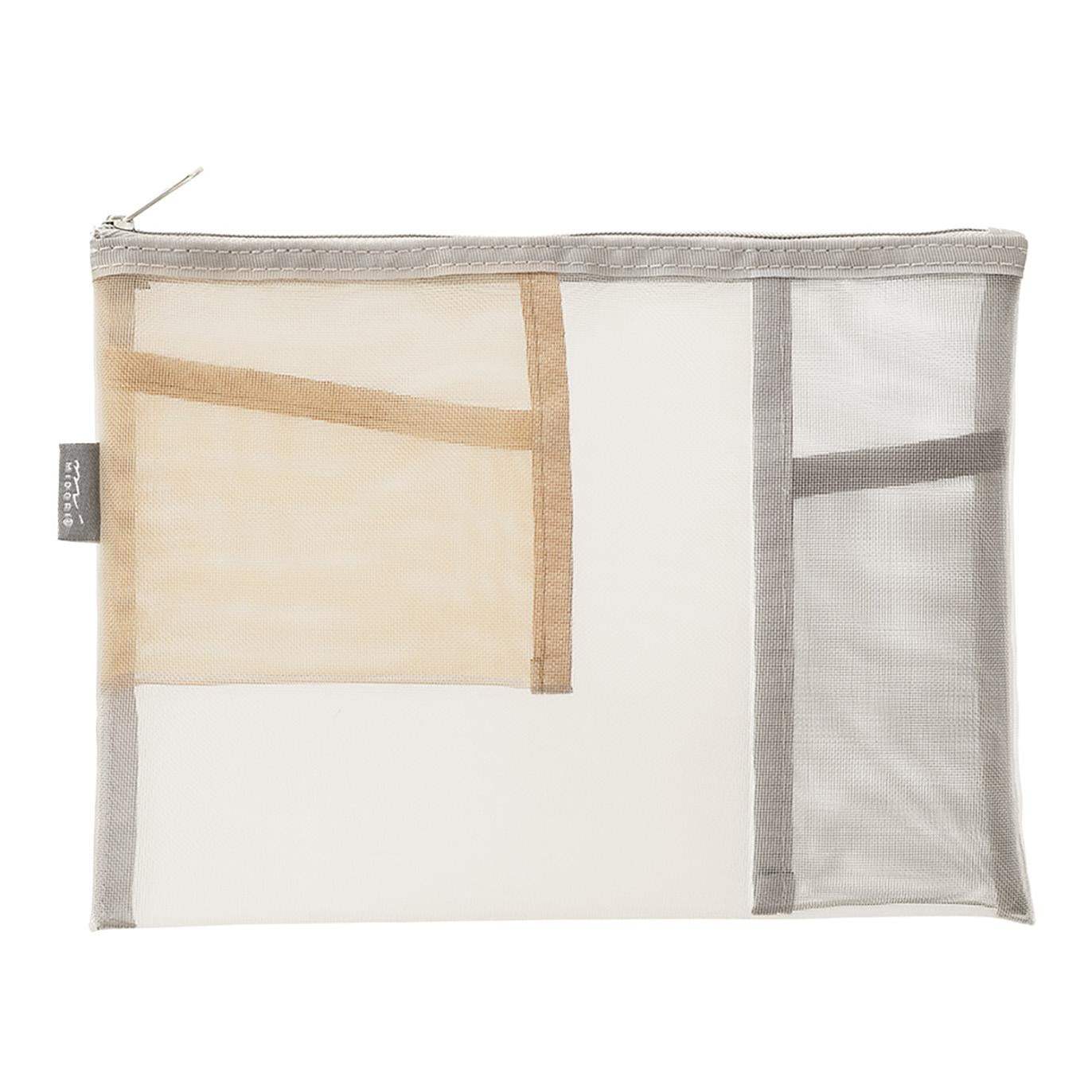 Estuche Mesh - Gris - Midori MD