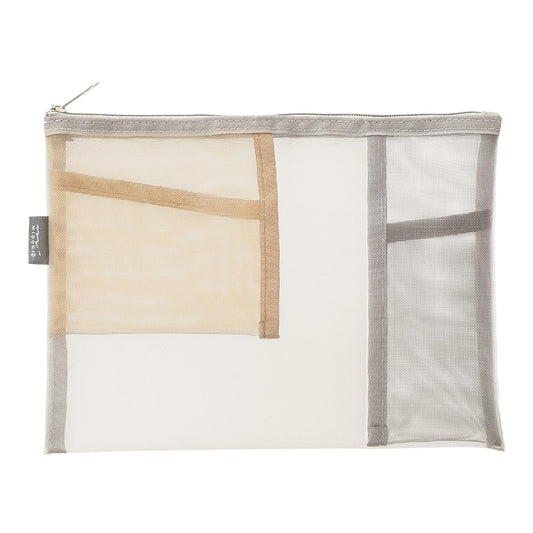 Estuche Mesh - Gris - Midori MD