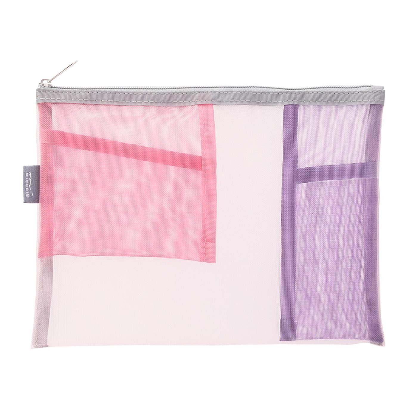 Estuche Mesh - Rosa - Midori MD