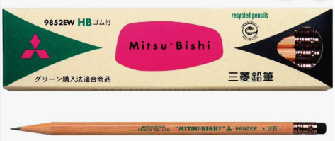 Lápiz Mitsubishi Reciclado 9852EW