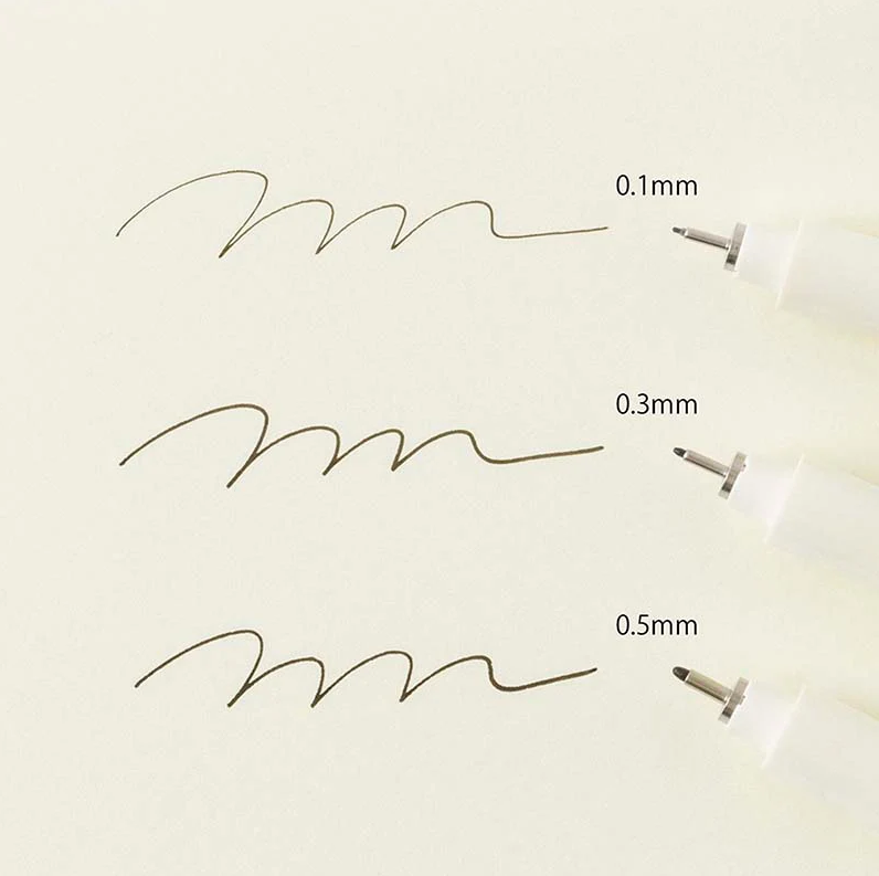 Midori Boli Drawing  <0.1mm> Negro