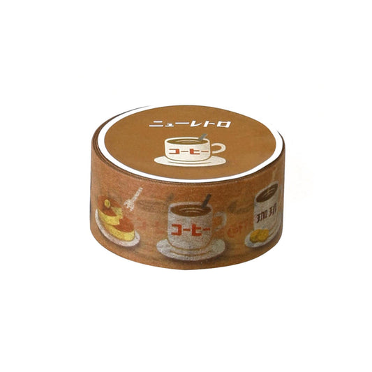 Washi Tape - Café - New Retro