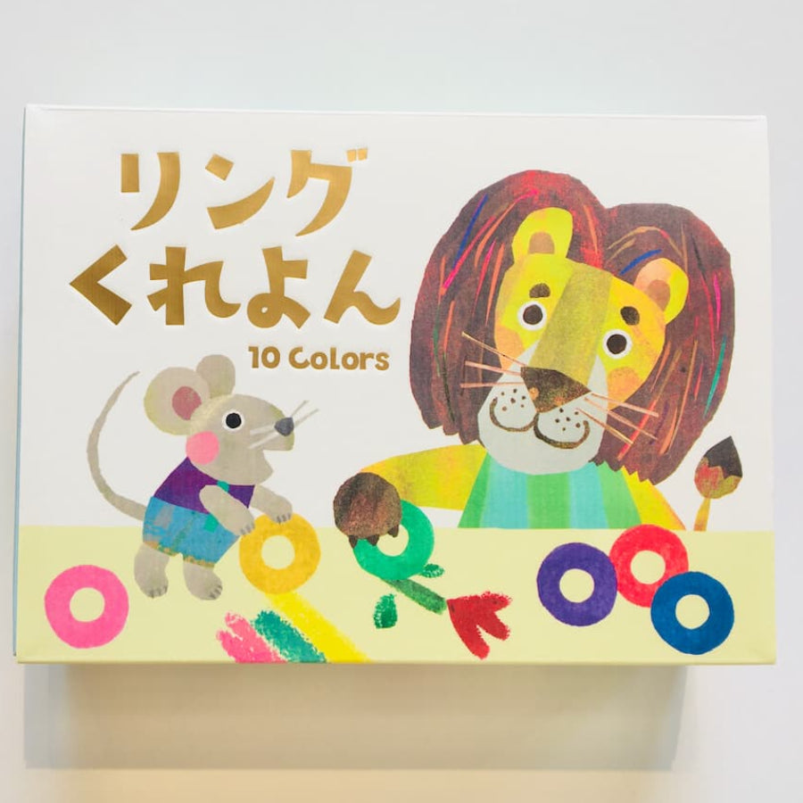 Set de 10 Ring Crayons de Kokuyo