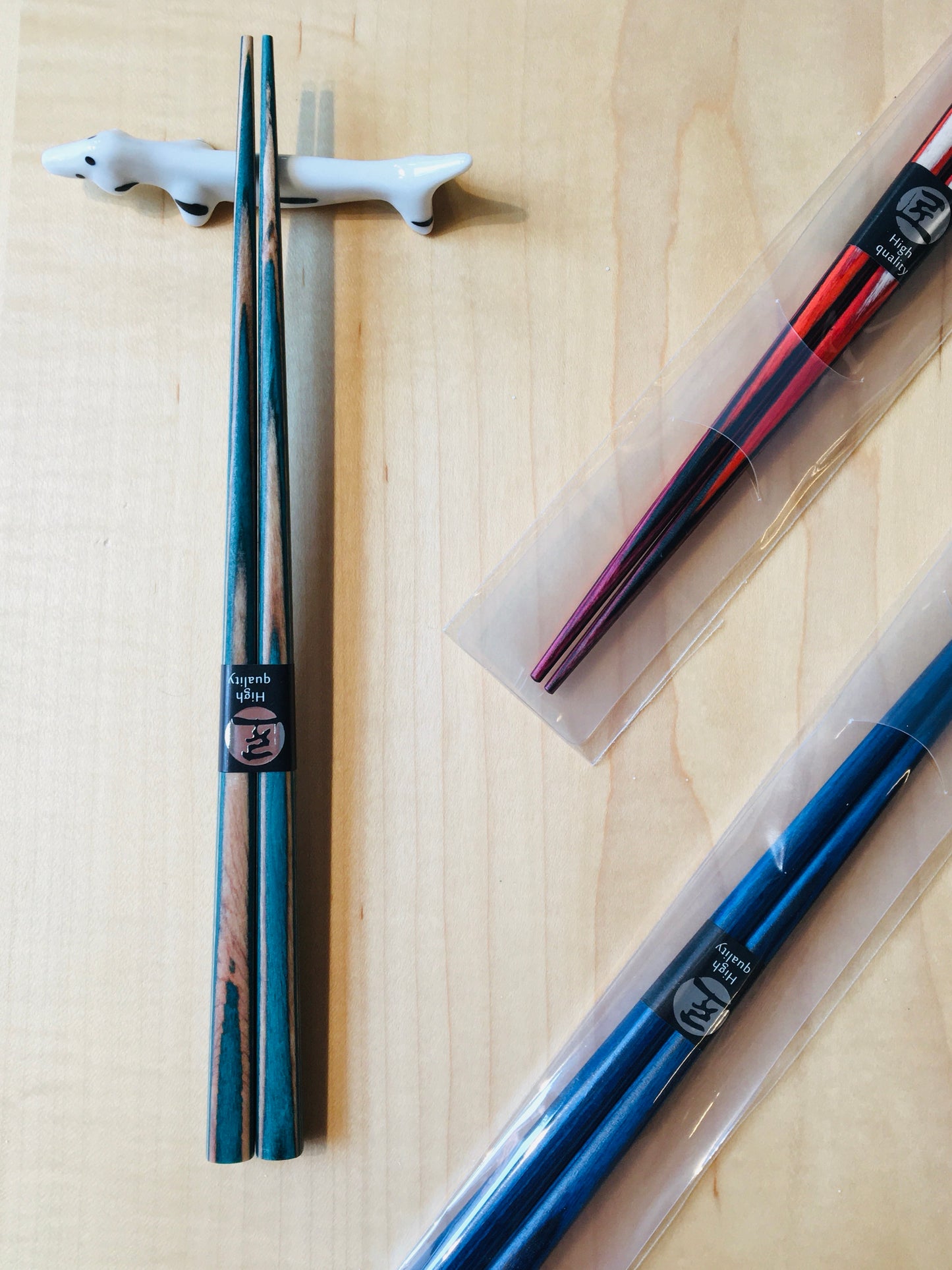 Palillos japonés de madera