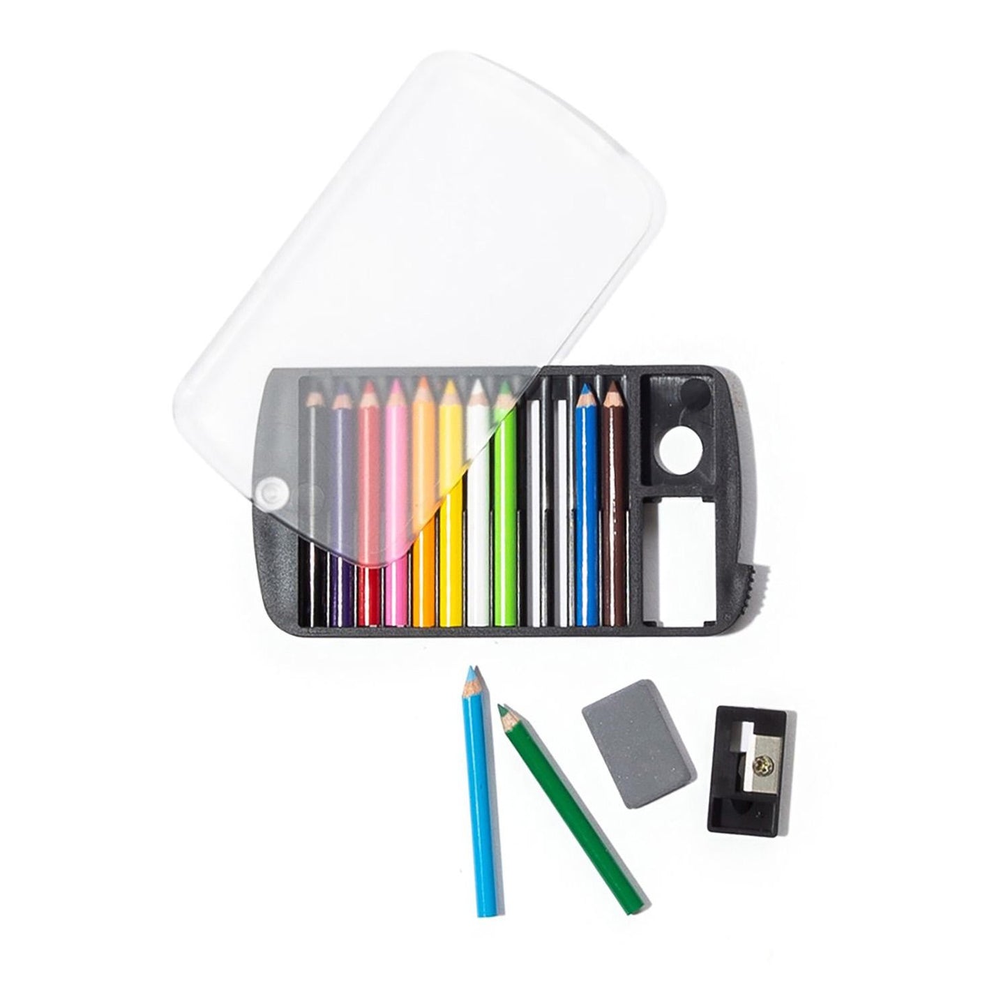 Estuche de mini lápices de colores