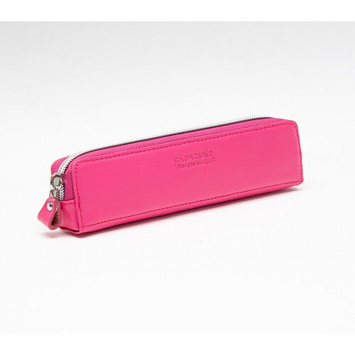 Estuche de cuero genuino - Champán - Cadaqués