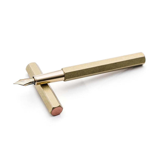 Pluma estilográfica de Latón - Latón - Ystudio