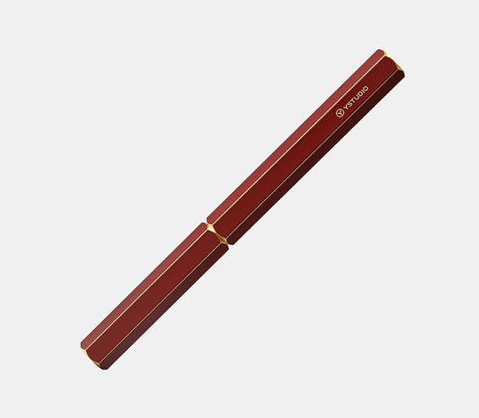 Pluma estilográfica Latón - Roja - Ystudio
