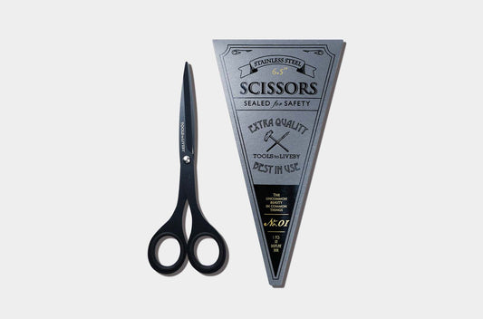 Tijeras medianas - 6.5" Negras - Tools to Liveby