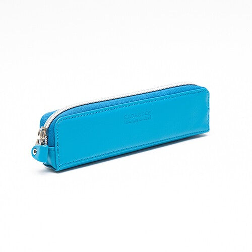 Estuche de cuero genuino - Champán - Cadaqués