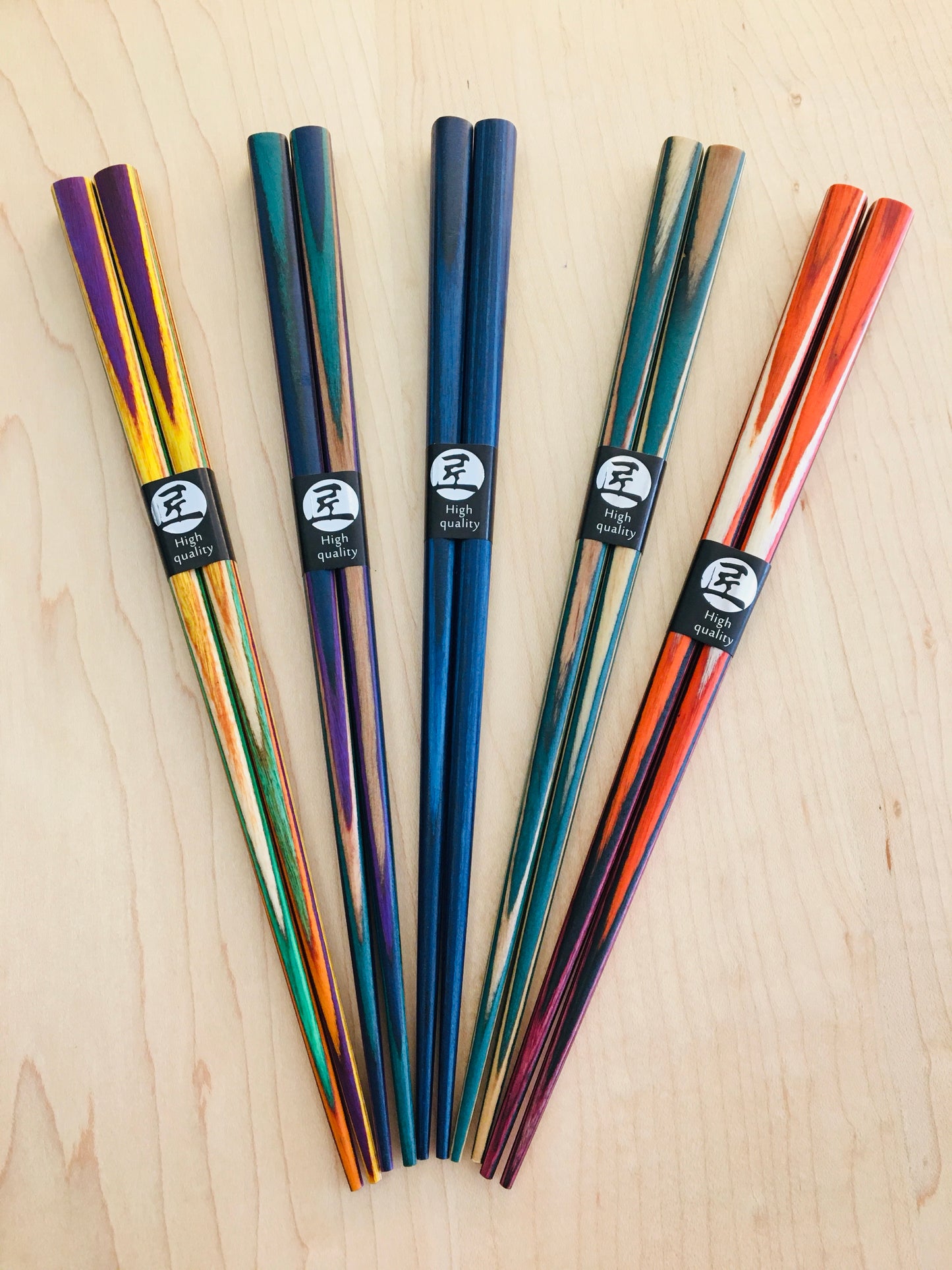 Palillos japonés de madera